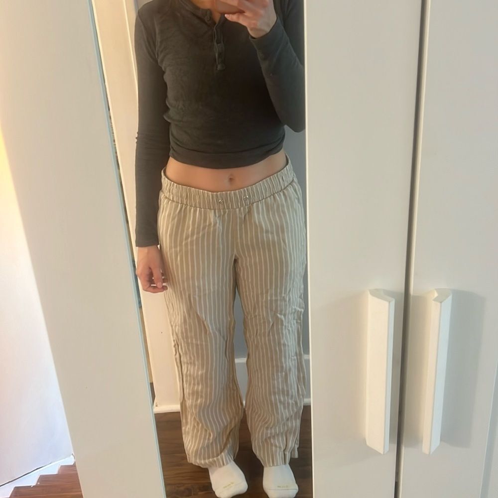 100% linen Amazon essentials‎ pants size medium